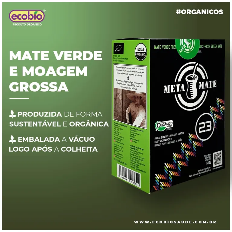 Mate verde moída grossa